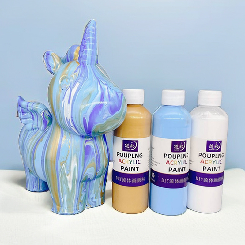 Art Craft Unicorn - Akrilik Boya Seti Sıvı Unicorn Beyaz