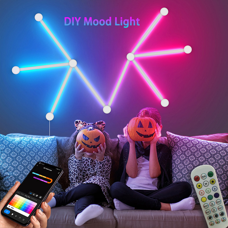 Art Craft Games - Akıllı RGB Duvar Lambası, Müzik Partisi
