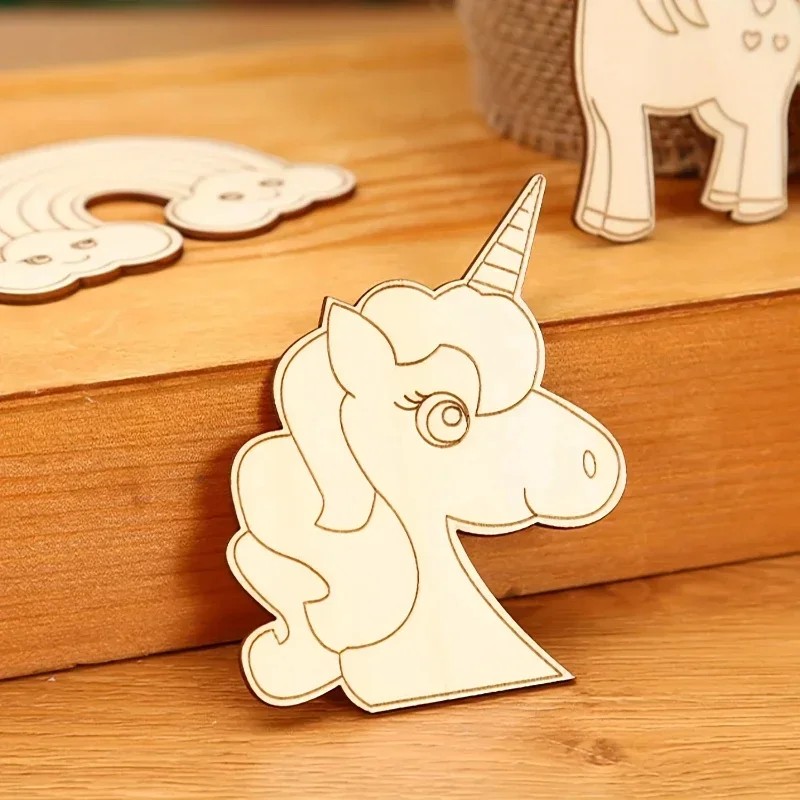 Art Craft Unicorn - 24 adet yüksek kaliteli tek boynuzlu