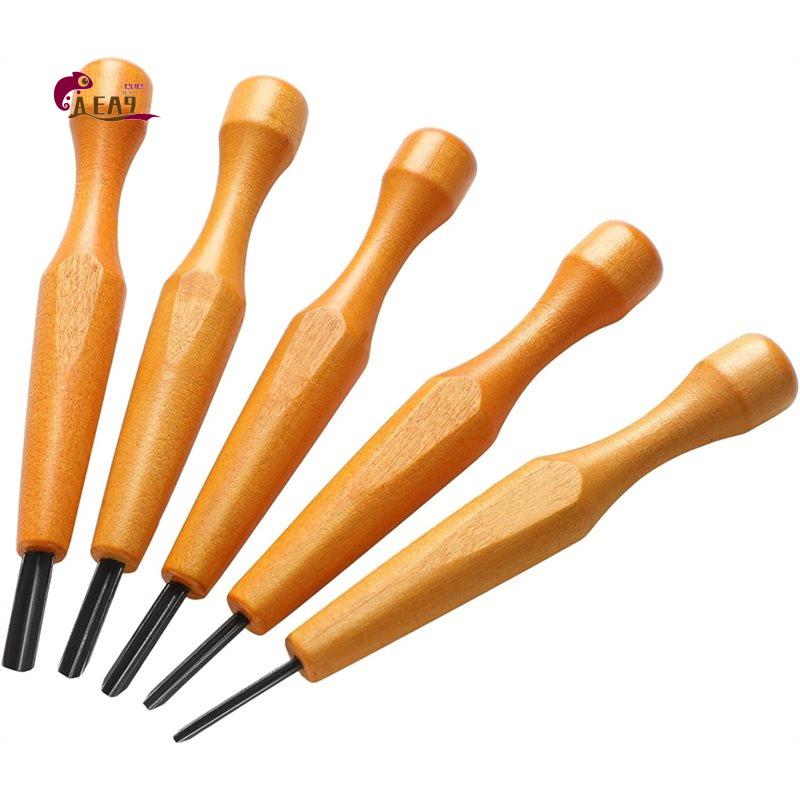 Linocut Carving Tool - AEA9-5 Parça Oyma Alet Seti -