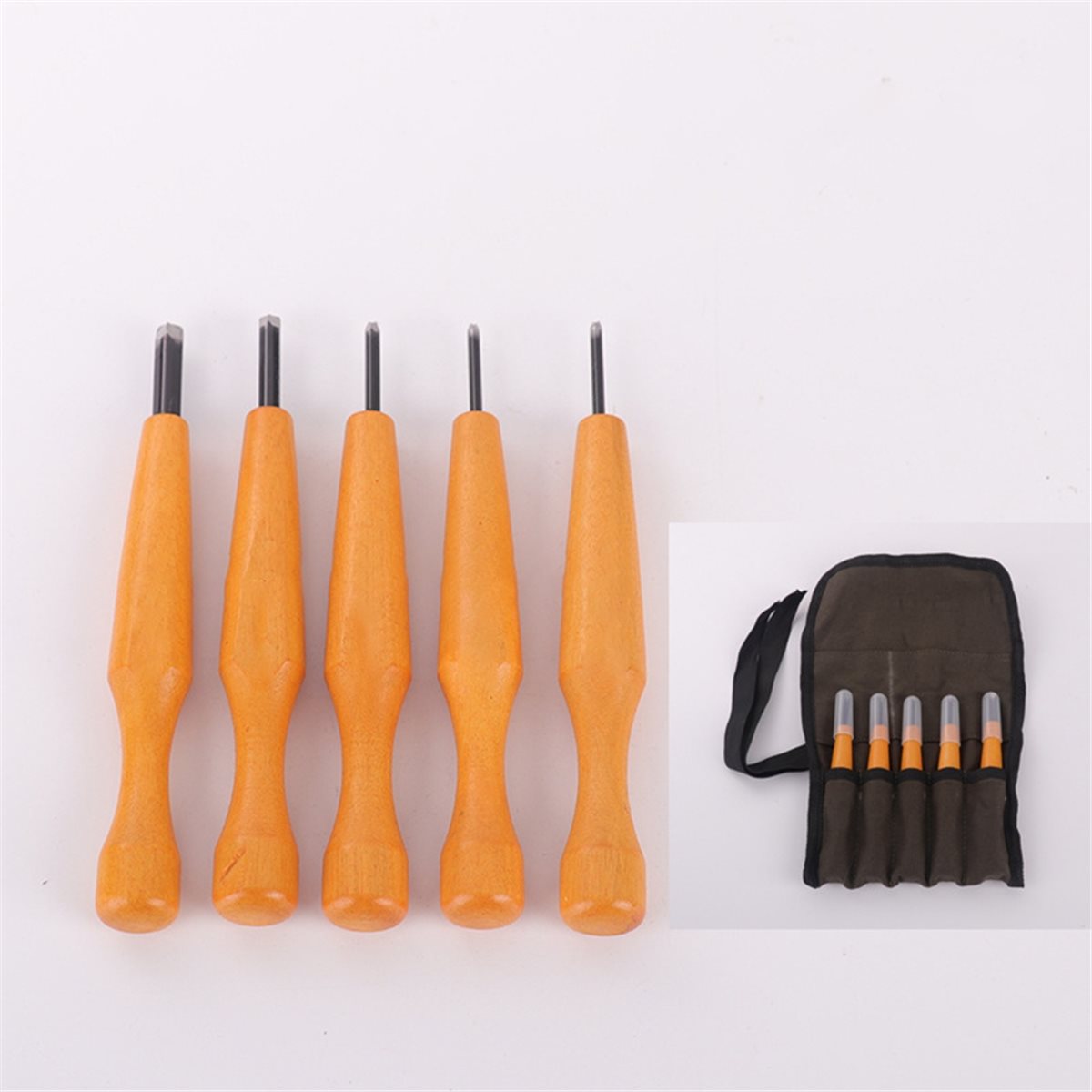 Linocut Carving Tool - 5 Adet Oyma Aletleri Seti -