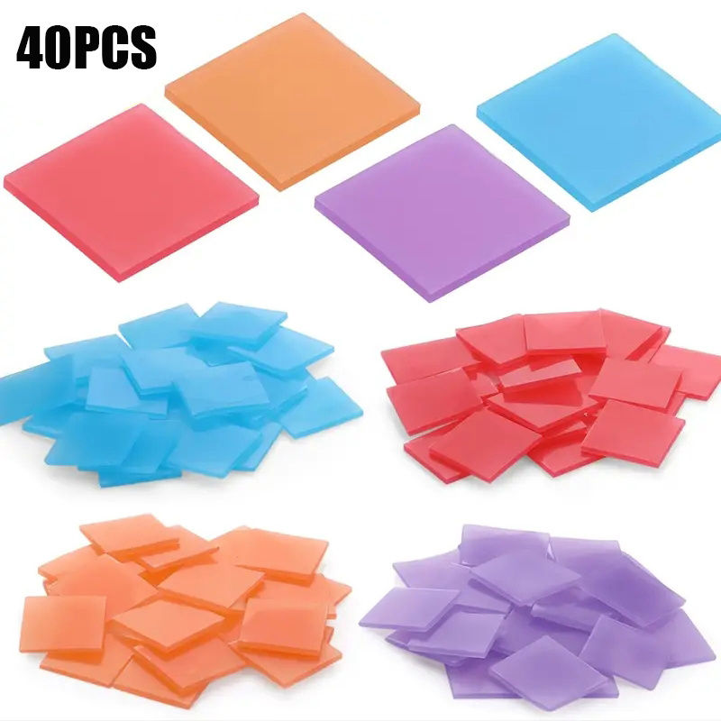 Art Craft Tools - 40 Adet Elmas Boyama Balmumu Kili,