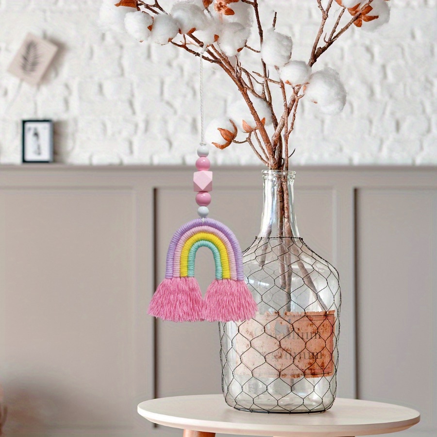 1 adet gökkuşağı rüzgar çanlar - Art And Craft For Nursery incelemesi ve fiyatı