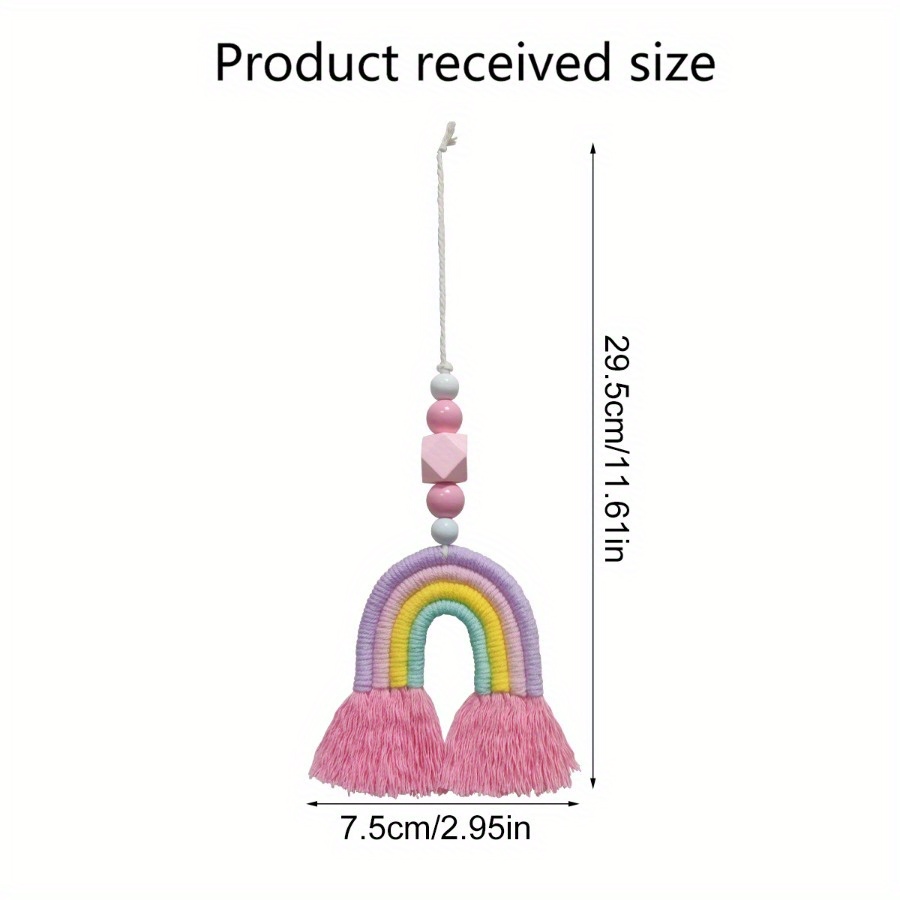 1 adet gökkuşağı rüzgar çanlar - Art And Craft For Nursery incelemesi ve fiyatı
