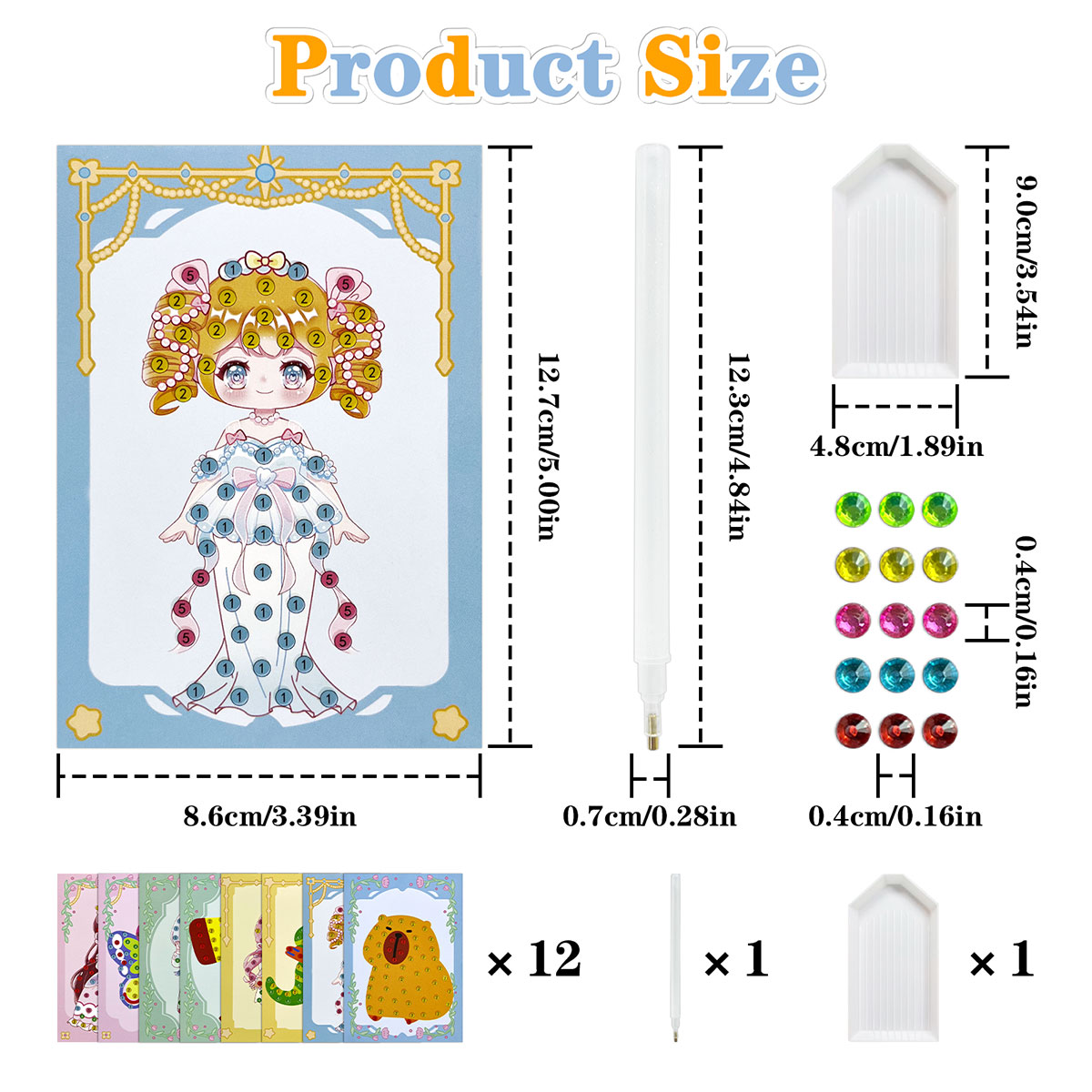 16 Parça Mücevher Seti Kendin  - Art And Craft Numbers incelemesi ve fiyatı