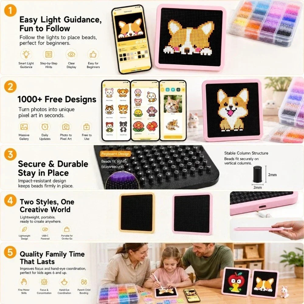 Uygulama Desen Kılavuzlu LED F - Art Craft App incelemesi ve fiyatı