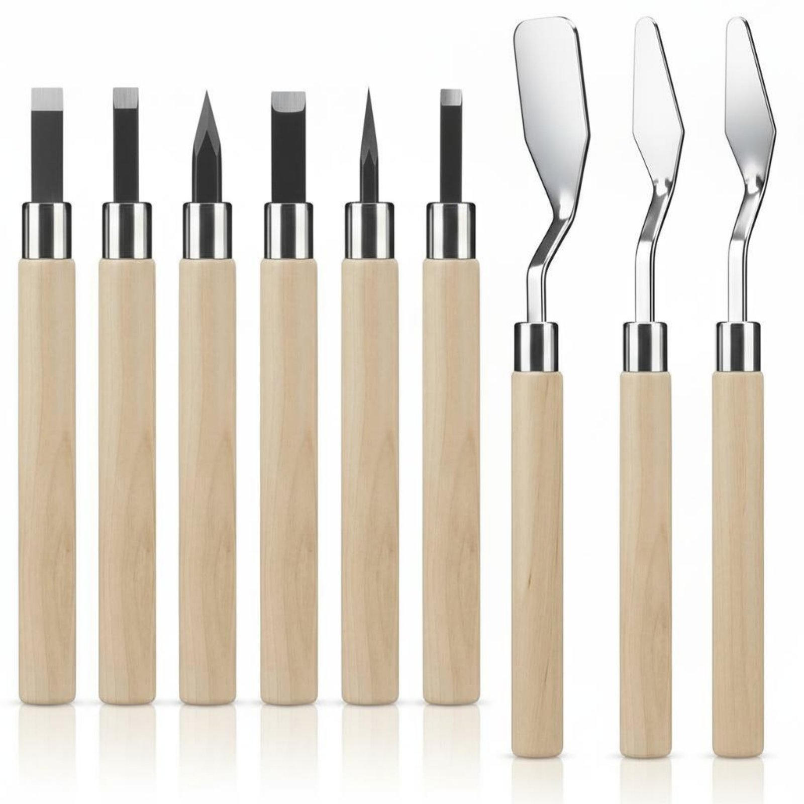 9 Parça Linolyum Oyma Seti Tam - Linocut Carving Tool incelemesi ve fiyatı