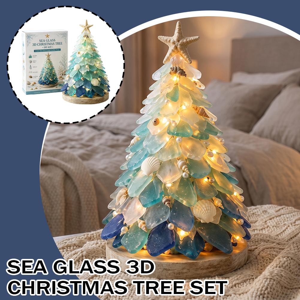 3D Deniz Camı Noel Ağacı Tasar - Art Craft And Design incelemesi ve fiyatı