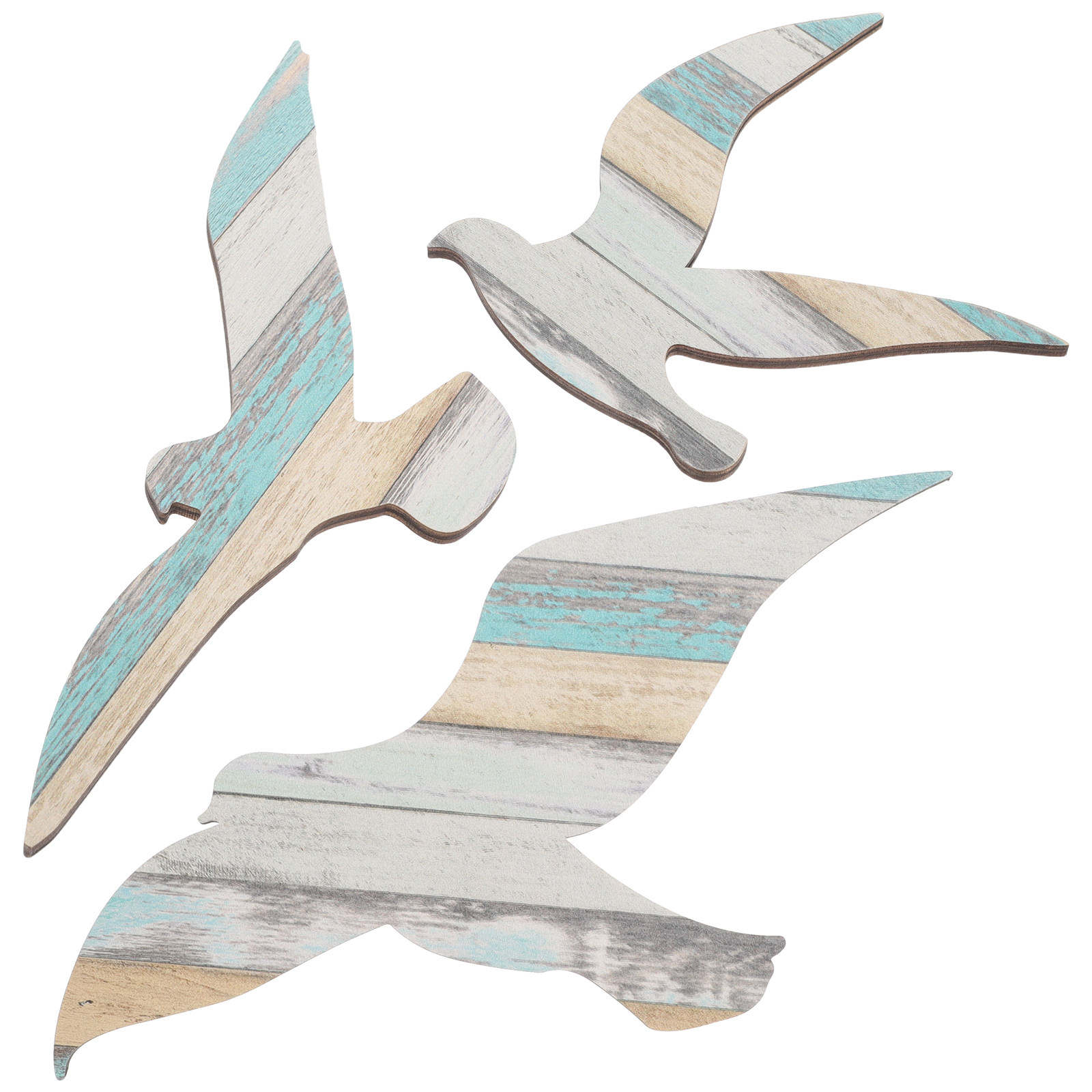 3 Parça Ahşap Martı Duvar Sana - Art And Craft For Nursery incelemesi ve fiyatı