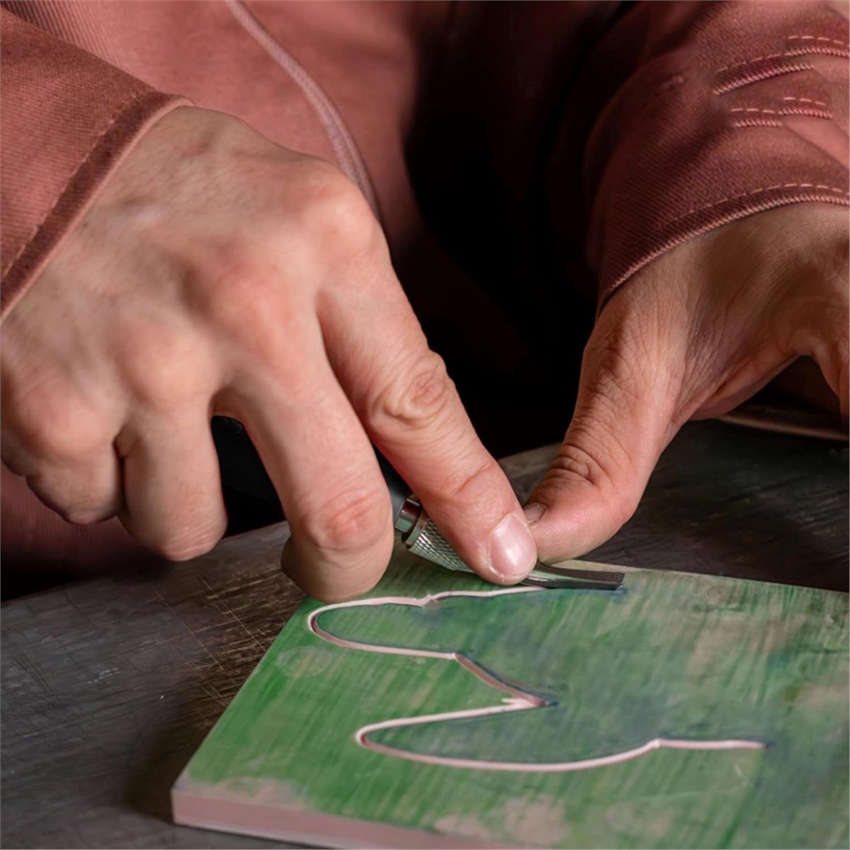 2 takım linolyum oyma aletleri - Linocut Carving Tool incelemesi ve fiyatı