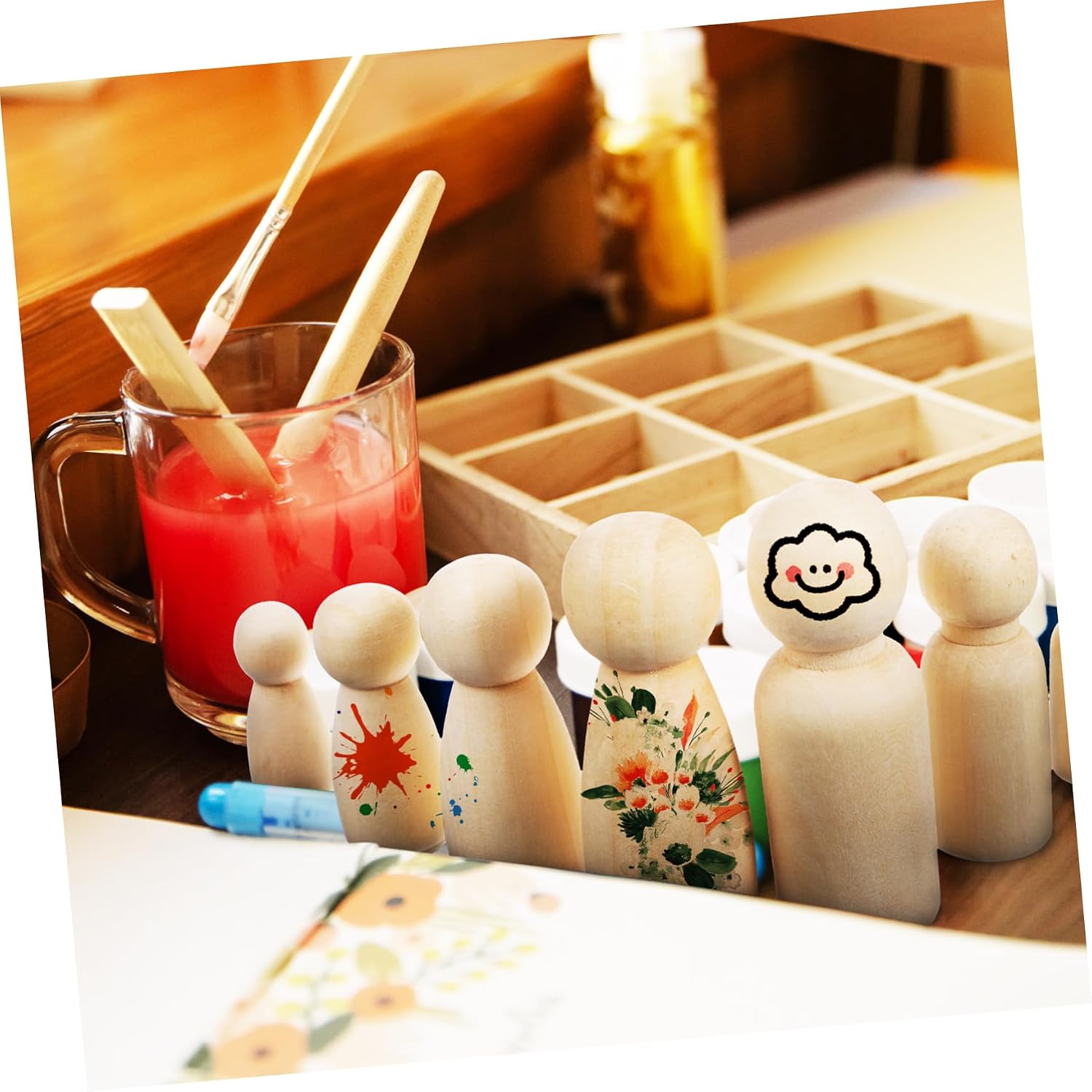 10 adet Doğal Renkli İşlenmemi - Art And Craft For Nursery incelemesi ve fiyatı
