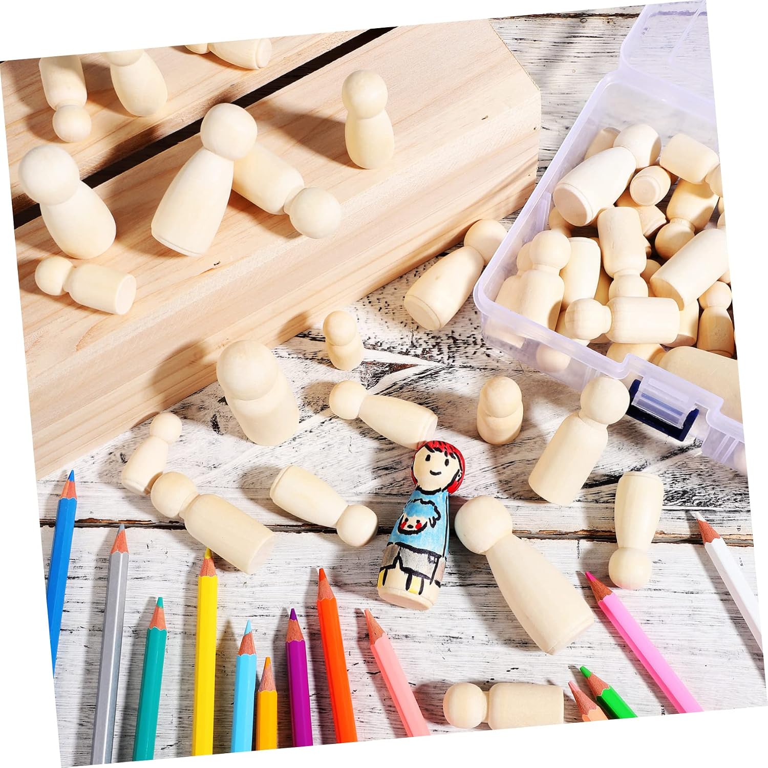 10 adet Doğal Renkli İşlenmemi - Art And Craft For Nursery incelemesi ve fiyatı