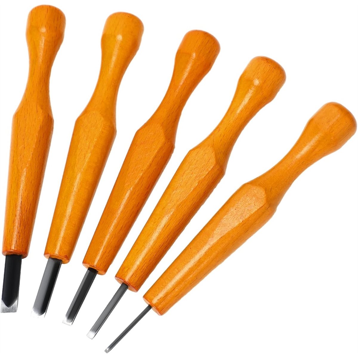 5 Adet Linocut Ahşap Baskı San - Linocut Carving Tool incelemesi ve fiyatı