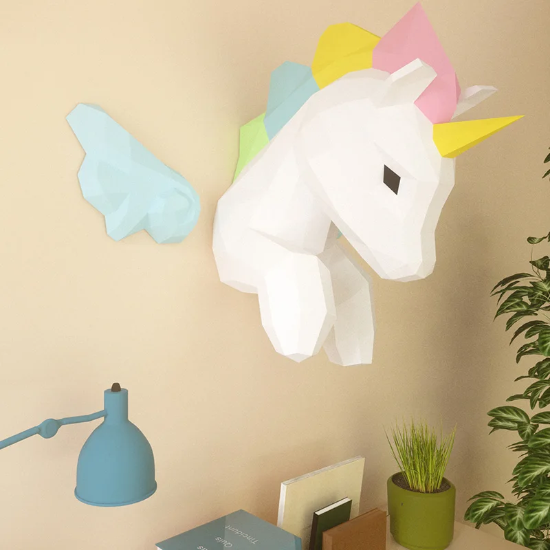 Gökkuşağı ünikorn Hayvan Duvar - Art Craft Unicorn incelemesi ve fiyatı
