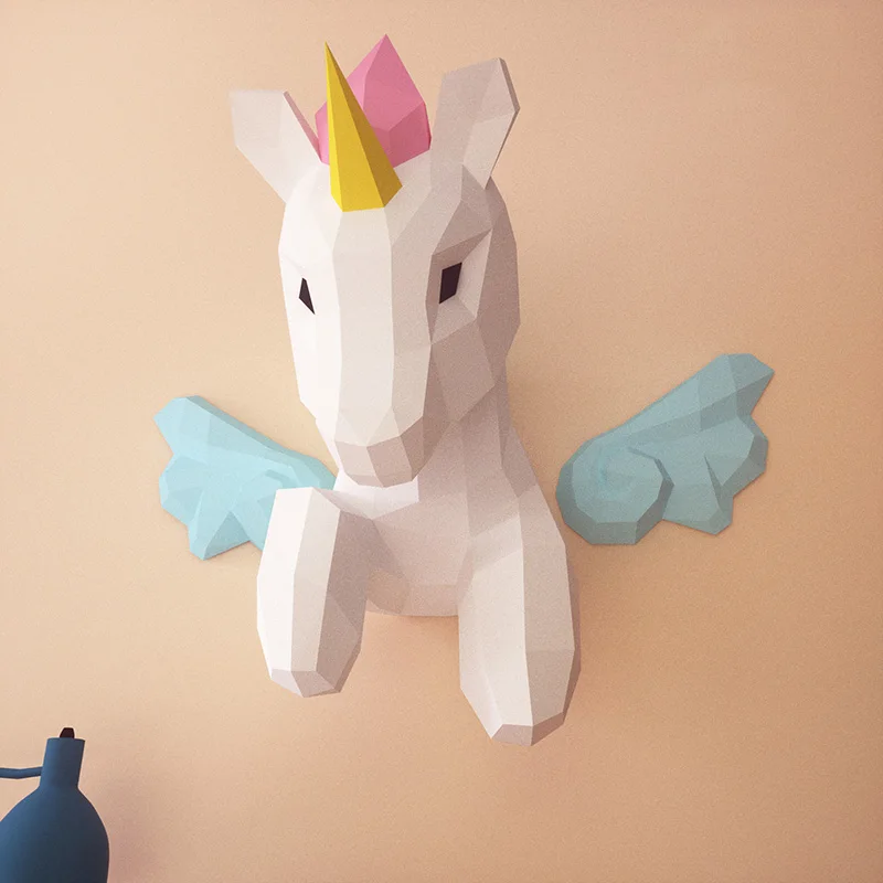 Gökkuşağı ünikorn Hayvan Duvar - Art Craft Unicorn incelemesi ve fiyatı