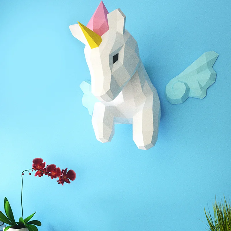 Gökkuşağı ünikorn Hayvan Duvar - Art Craft Unicorn incelemesi ve fiyatı