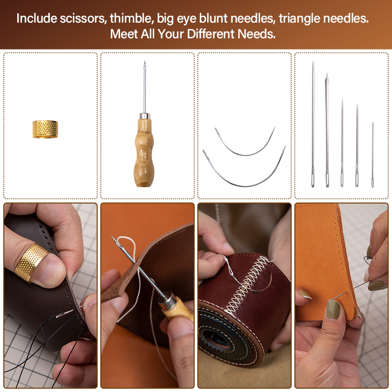 WUTA Deri tamir kiti Ayakkabı  - Leather Tooling Kit incelemesi ve fiyatı