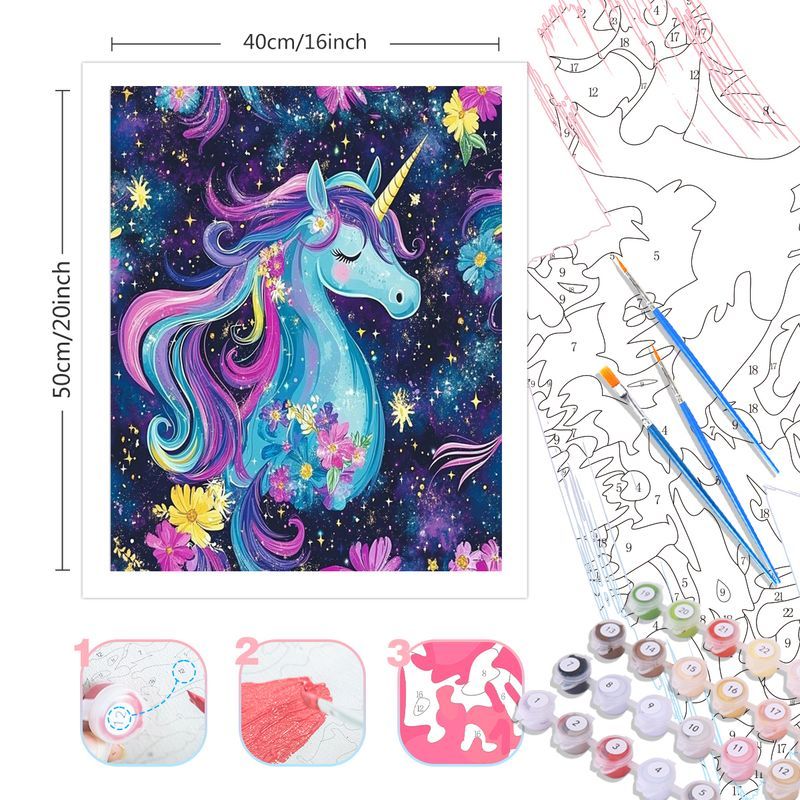 Yetişkinler İçin PhotoCustom M - Art Craft Unicorn incelemesi ve fiyatı