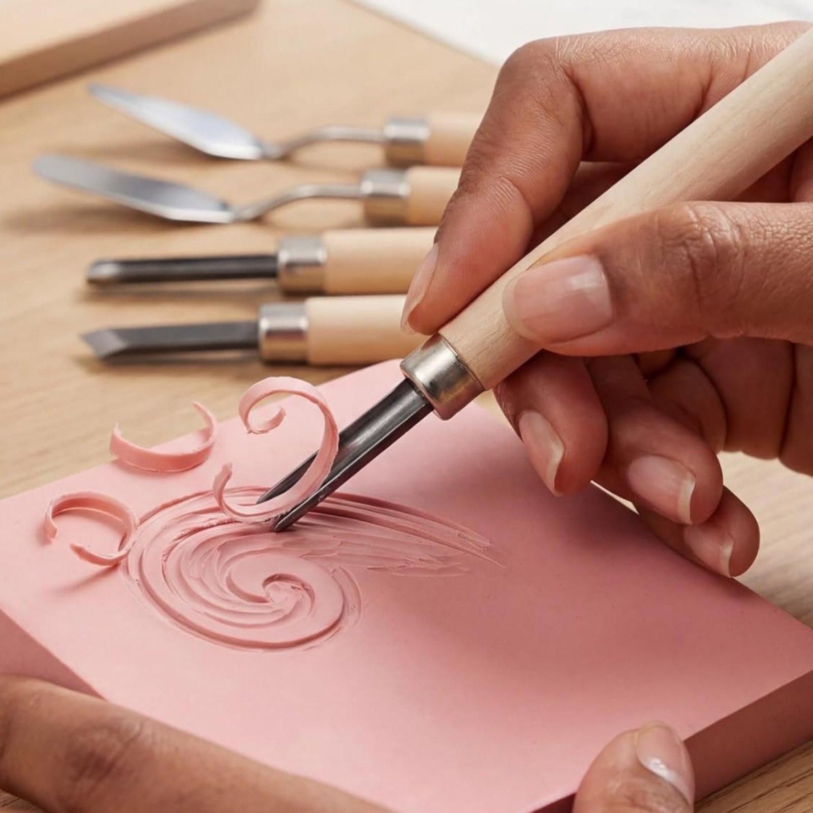 9 Parça Linolyum Oyma Seti Pas - Linocut Carving Tool incelemesi ve fiyatı