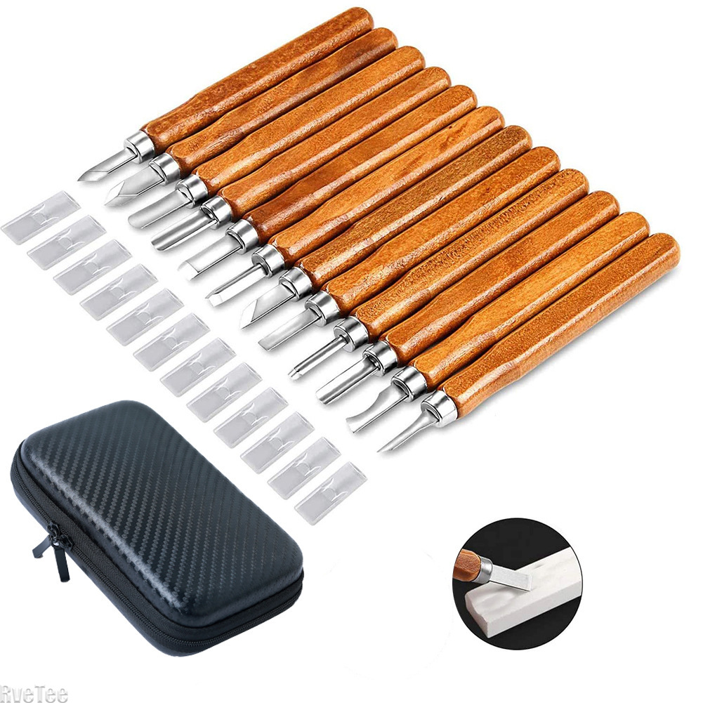 12 adet SK2 ağaç işleme oyma a - Art Craft Tools incelemesi ve fiyatı