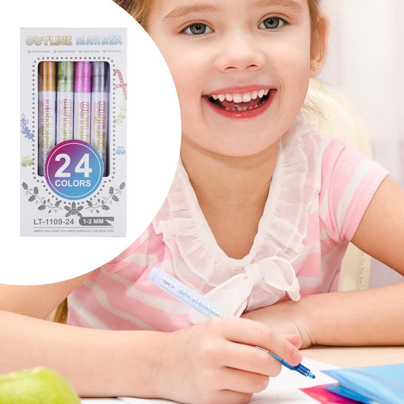 Glitter kalemler 24 renk yazma - Art Craft Doodle incelemesi ve fiyatı
