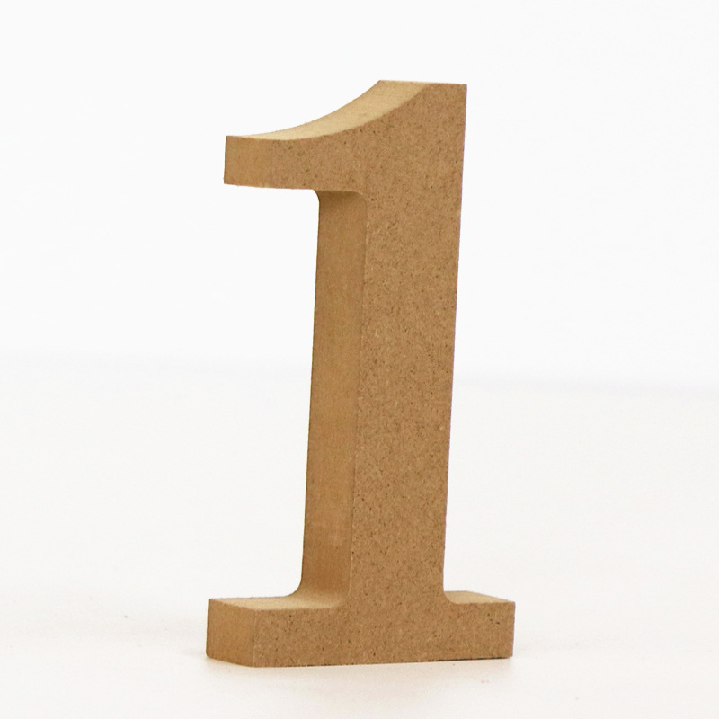 1 adet 10 cm Ahşap Renkli Sayı - Art And Craft Numbers incelemesi ve fiyatı