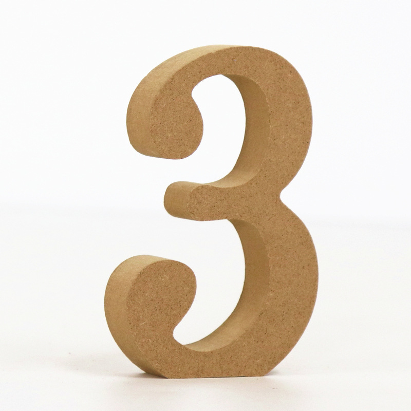 1 adet 10 cm Ahşap Renkli Sayı - Art And Craft Numbers incelemesi ve fiyatı